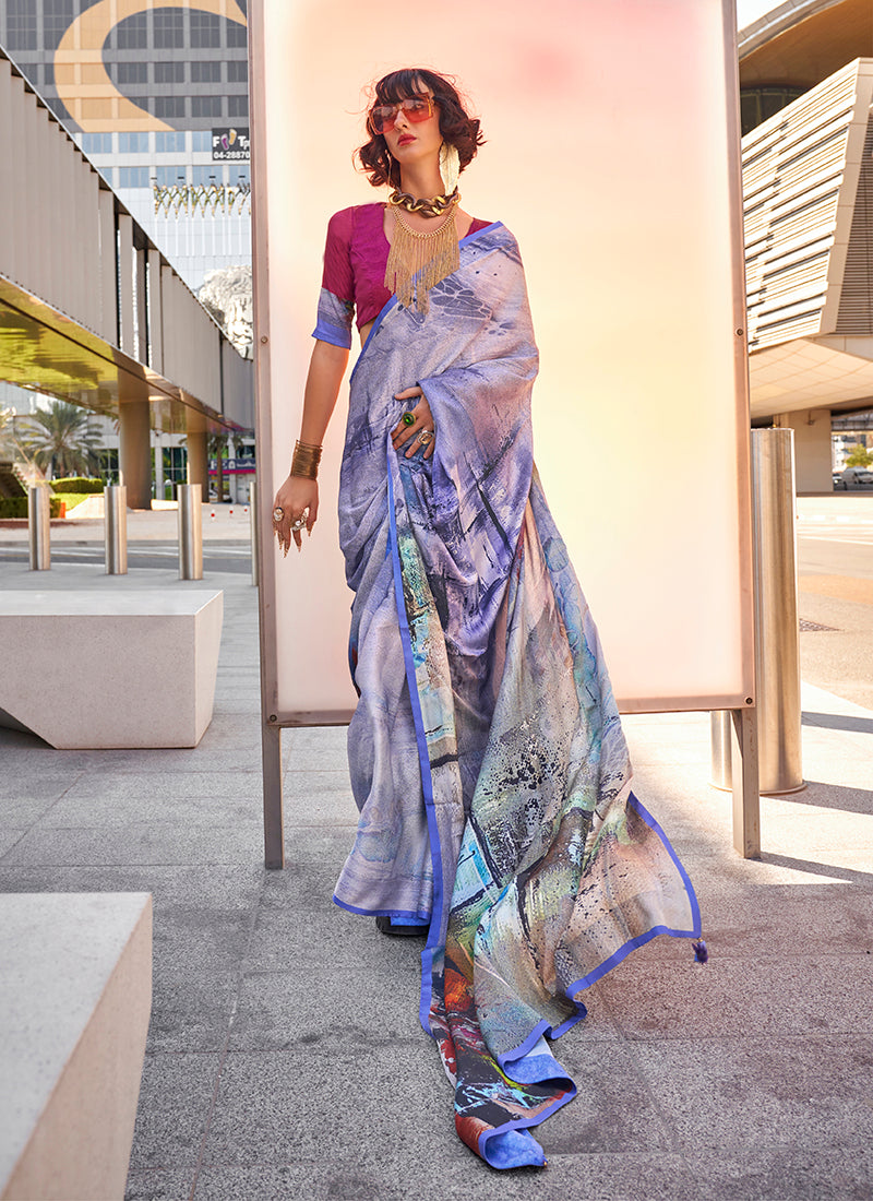 Satin Saree Satin Saree