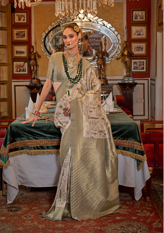 Tussar Silk saree