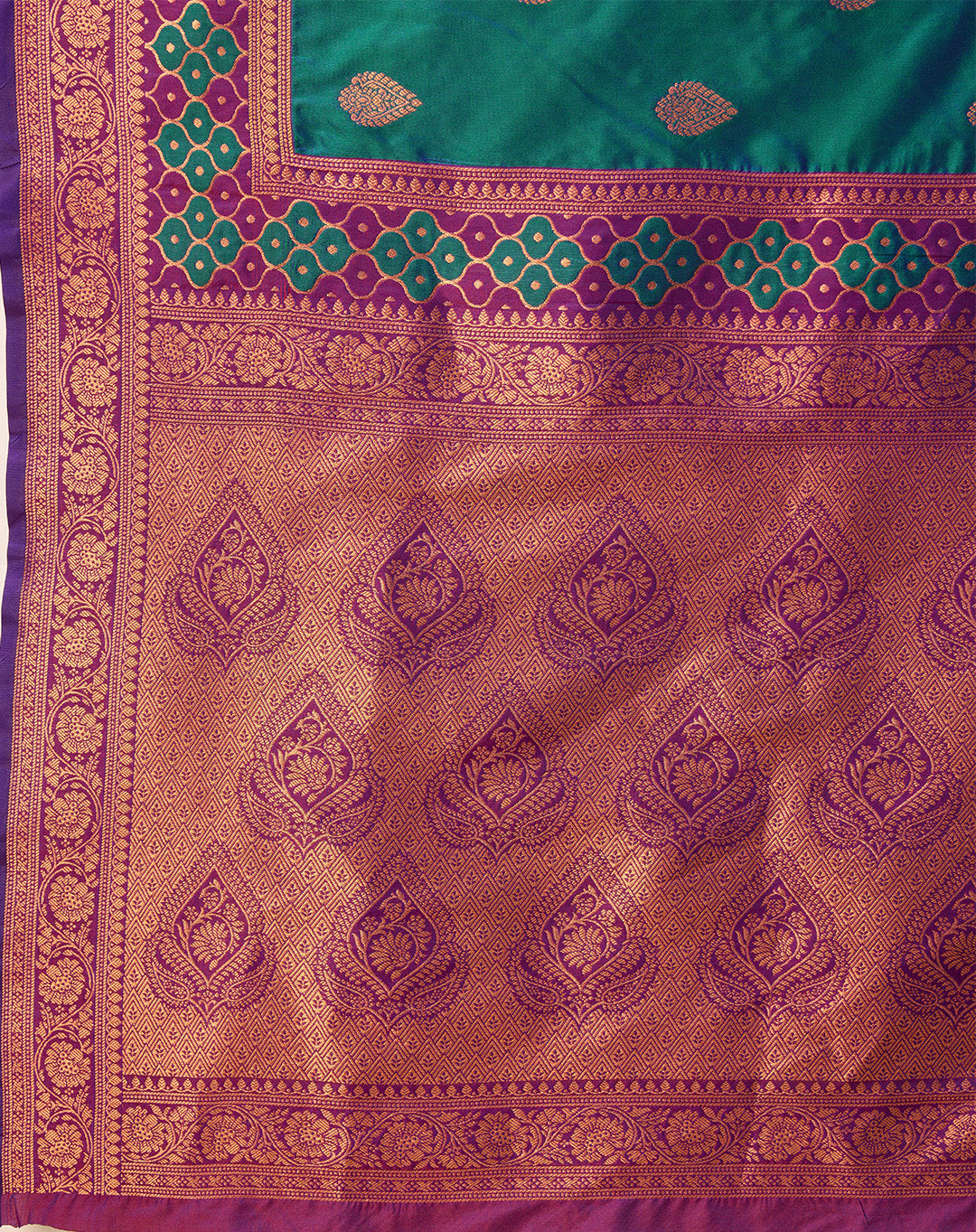 Rani Pink Banarasi silk Brocade Woven Saree - Monjolika Fashion Rani Pink Banarasi silk Brocade Woven Saree - Monjolika Fashion