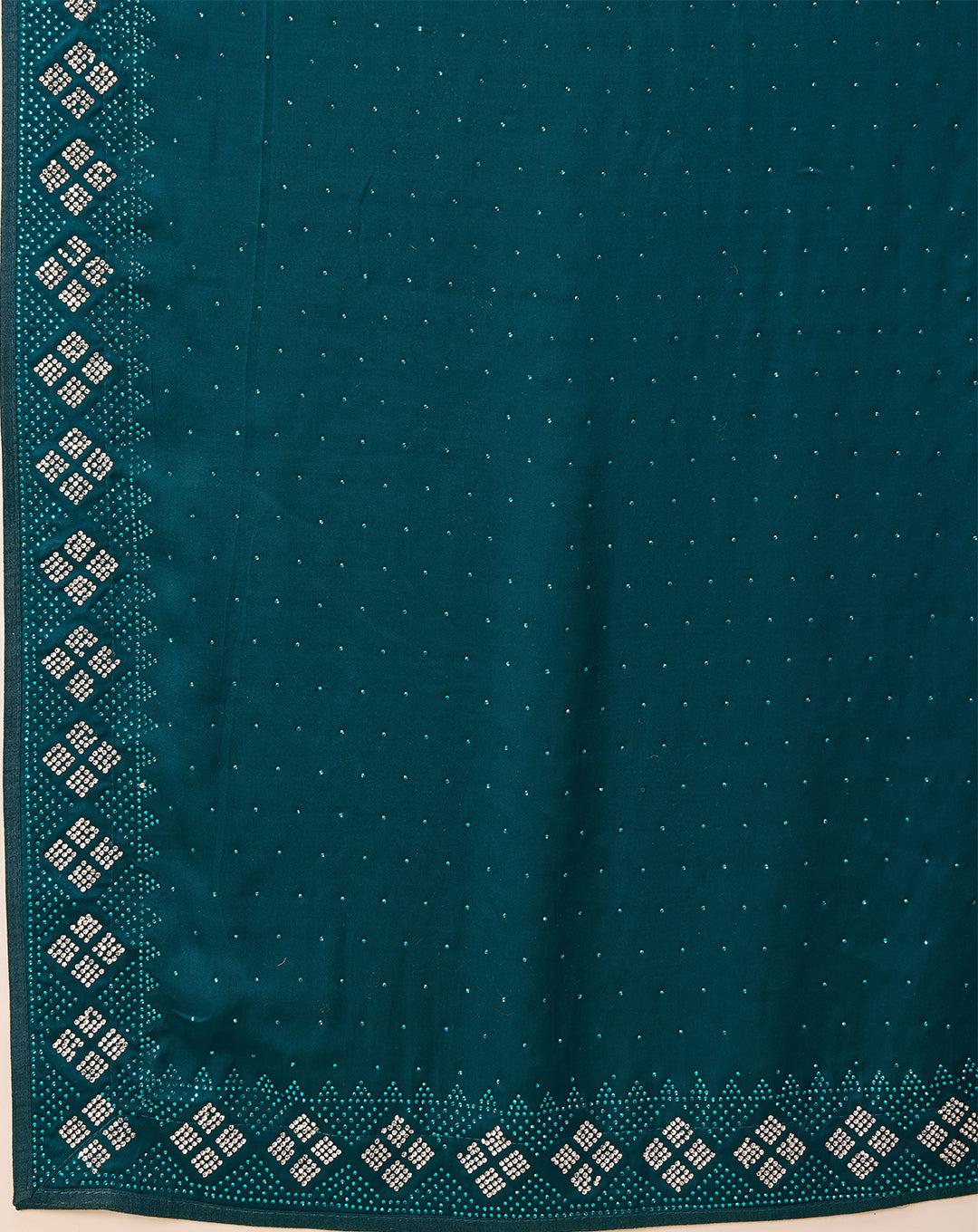 Red Satin Swarovski Work Gorgeous Saree - Monjolika Fashion Red Satin Swarovski Work Gorgeous Saree - Monjolika Fashion
