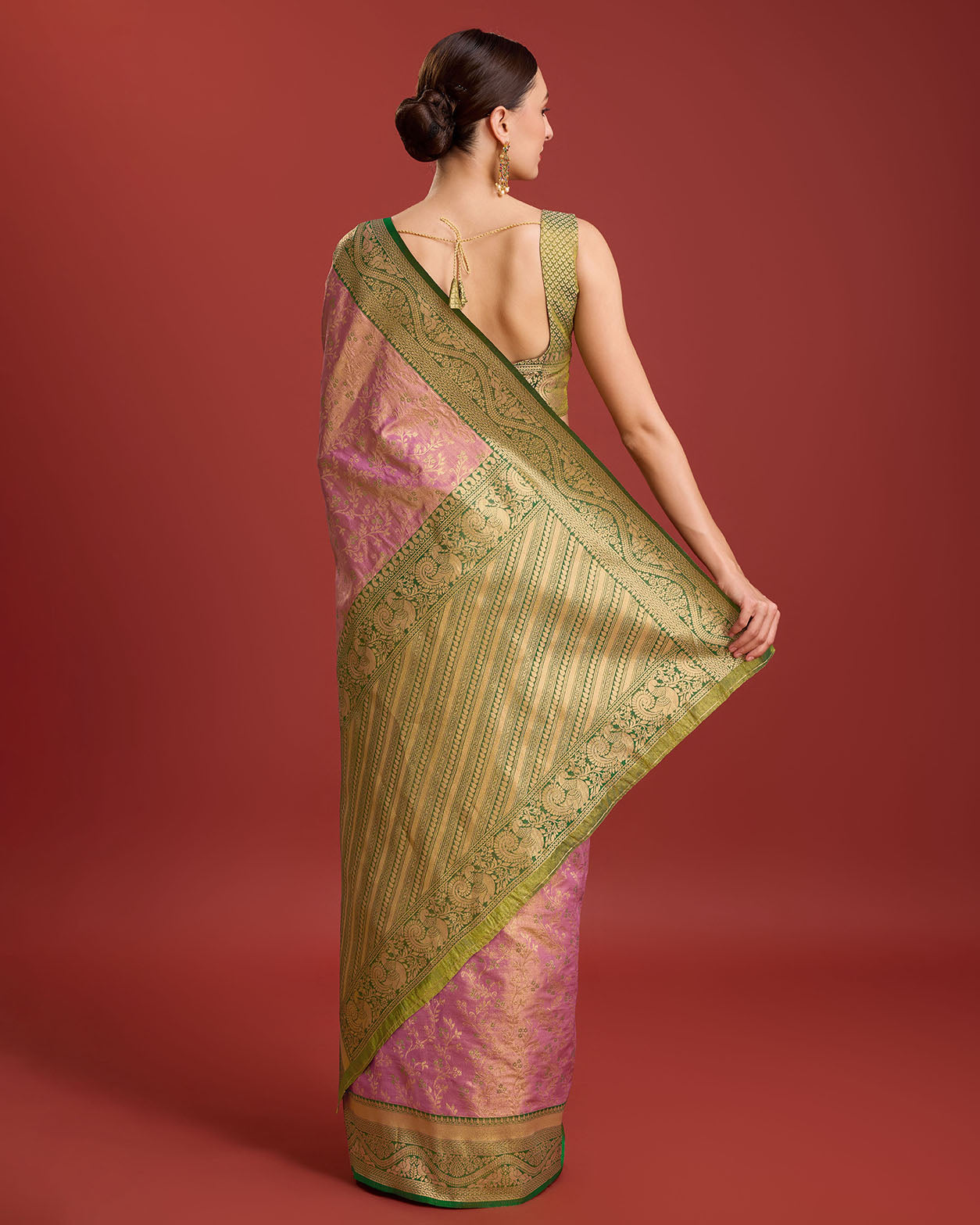 Yellow Banarasi silk Weaving Designer Saree - Monjolika Fashion Yellow Banarasi silk Weaving Designer Saree - Monjolika Fashion