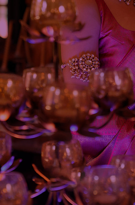 Purple Kanjivaram Silk With Intricate Weaving Work Saree