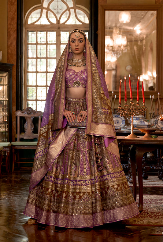 Multi Colour Silk Stone Work Readymade Lehenga Choli