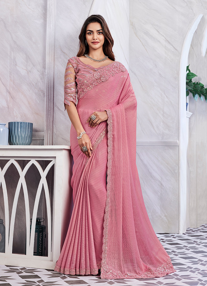 Shimmer Saree
