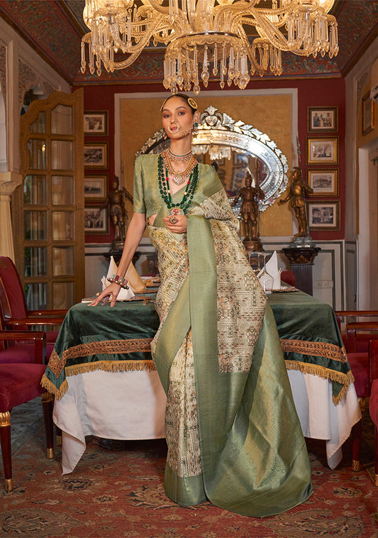 Tussar Silk saree