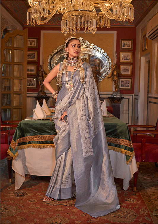 Tussar Silk saree