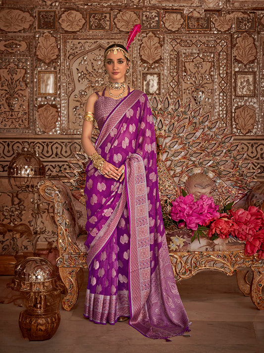 Georgette Saree