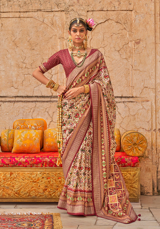 Viscose Silk Saree
