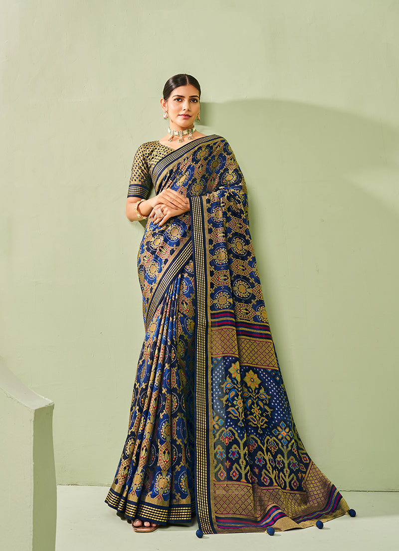 Georgette Saree