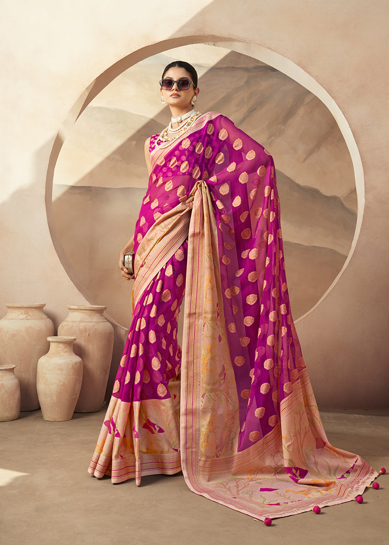 Georgette Saree
