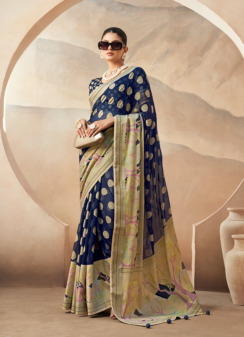 Georgette Saree