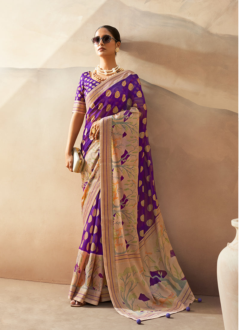 Georgette Saree