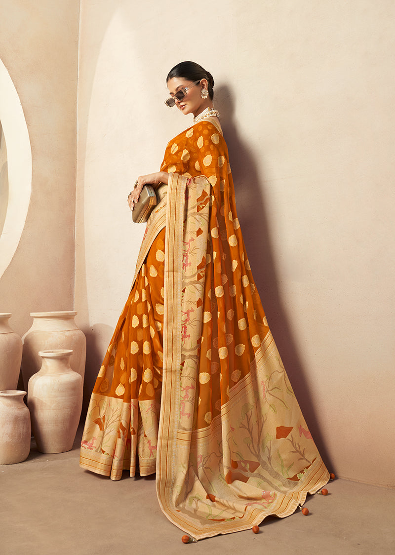 Georgette Saree