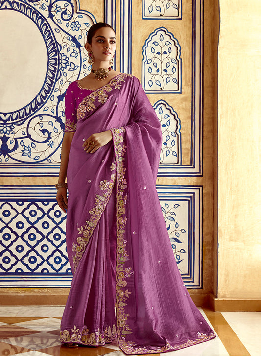 Tissue Organza Silk Saree