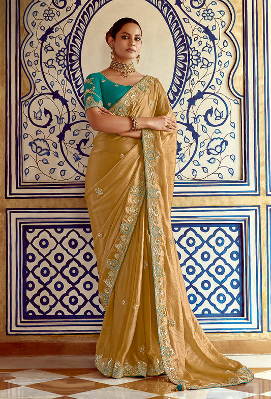 Tissue Organza Silk Saree