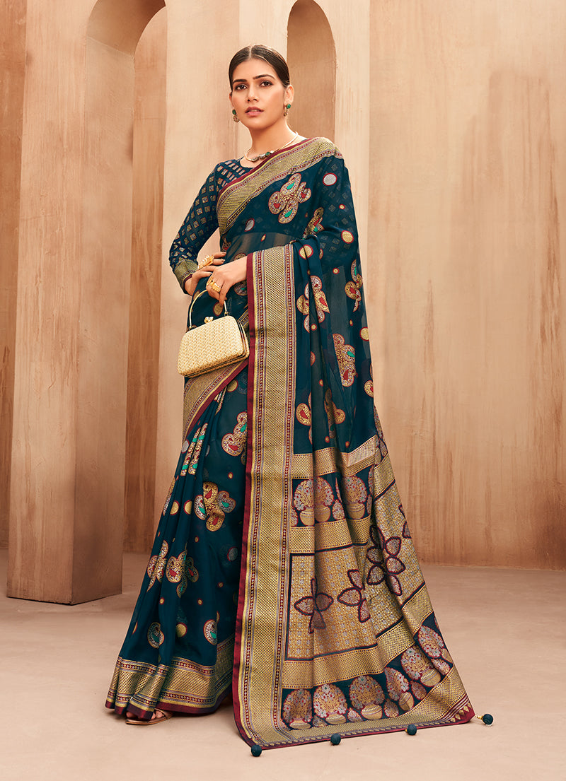 Georgette Saree